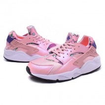 Тёпло-розовые женские кроссовки Nike Huarache на каждый день